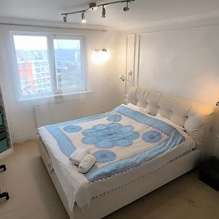 Homestay комната с двухместной кроватью в квартире с общим душем и кухней, Double In A Guest Apartment, La Cheie In Cu Dus Si Bucatarie Comuna