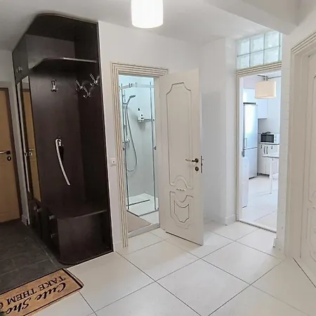 комната с двухместной кроватью в квартире с общим душем и кухней, Double In A Guest Apartment, La Cheie In Cu Dus Si Bucatarie Comuna Homestay *